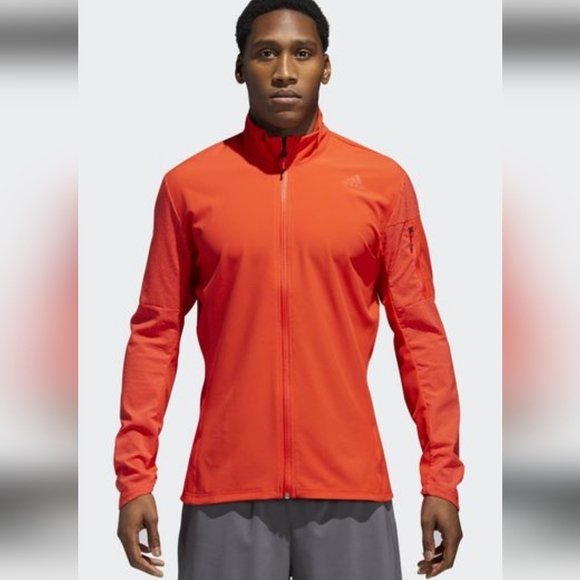 ADIDAS Energy running climastorm supernova jacket in Red. Size XL - Picture 1 of 15